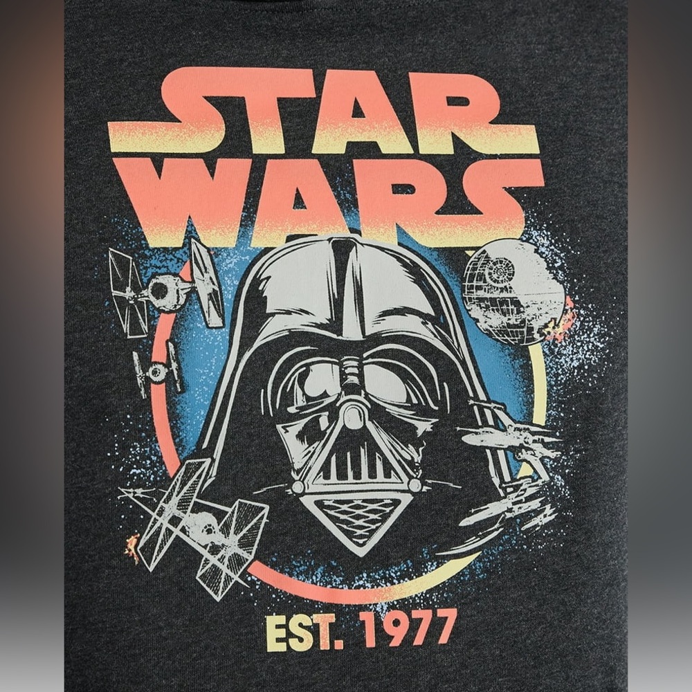 Star Wars 1977 Disney Hoodie Men's Women’s Kids Black Hoodie Sweatshirt XL XXL - Picture 8 of 8